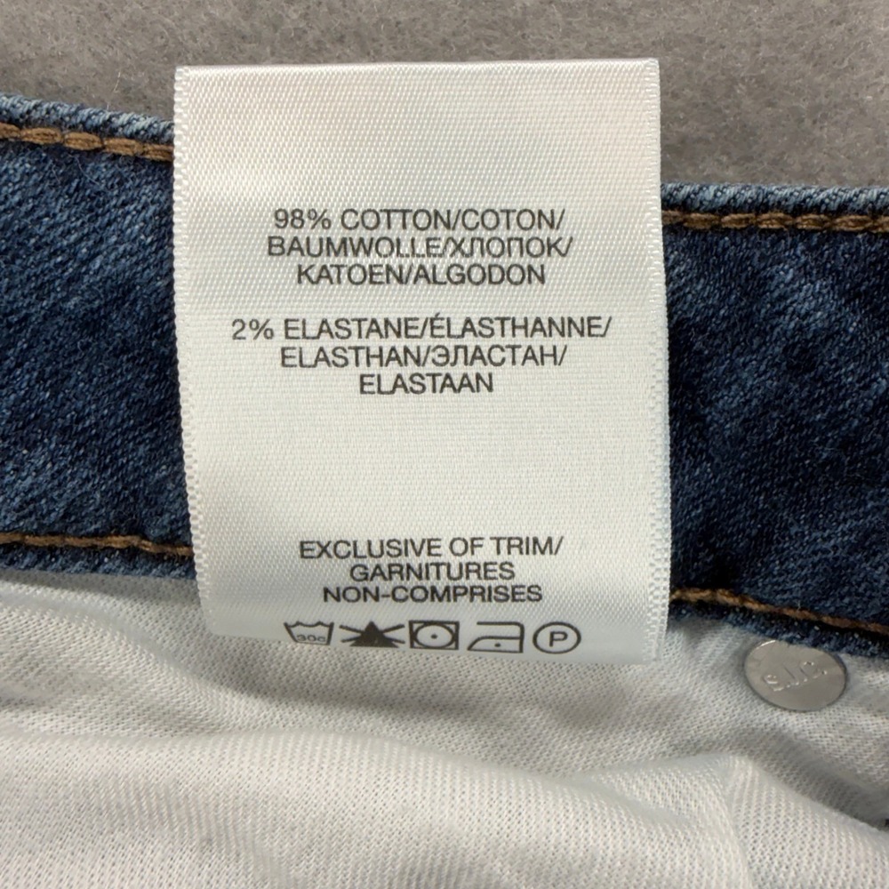 Silver Jeans Co. Boyfriend Jeans Womens W32 L27 Blue Distressed Frayed Hem - Picture 4 of 9